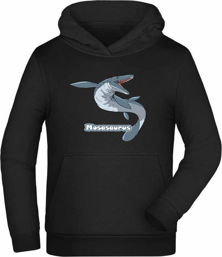 Hooded Sweatshirt Kids Hoodie - Mosasaurus Print i51